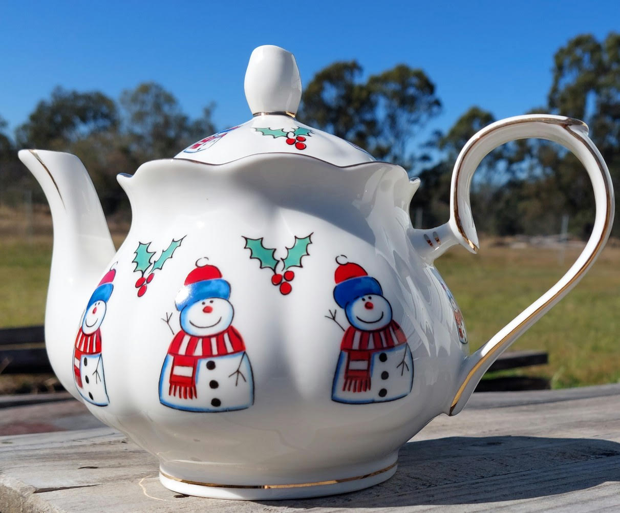 Snowman Fun Custom 4cup Teapot (Custom) Snowman Fun Custom 4cup Teapot (Custom)